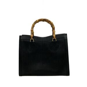 Gucci Handbag Leather Bamboo
